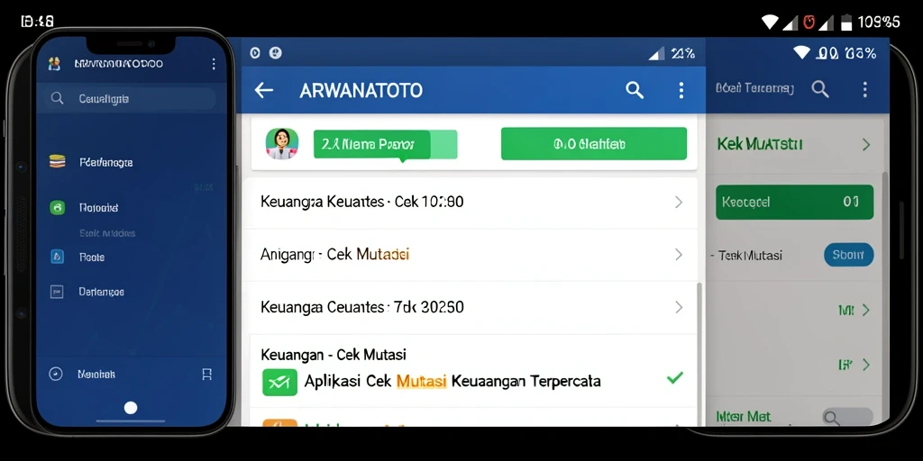 Screenshot utama ARWANATOTO menampilkan antarmuka Cek Mutasi yang intuitif.