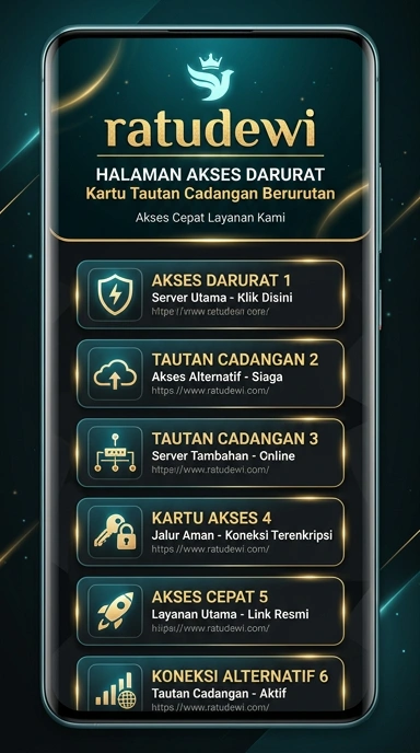 Tampilan link alternatif ratudewi